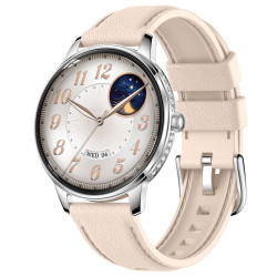 розумний годинник uwatch smart brilliant slim silver rubber 2 ремінці
