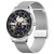 Розумний годинник UWatch Smart Brilliant Slim Silver Rubber 2 ремінці #13679