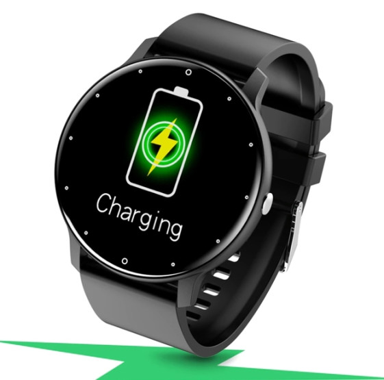 Смарт-годинник UWatch Smart Classic Steel Black 2 ремінці #12359