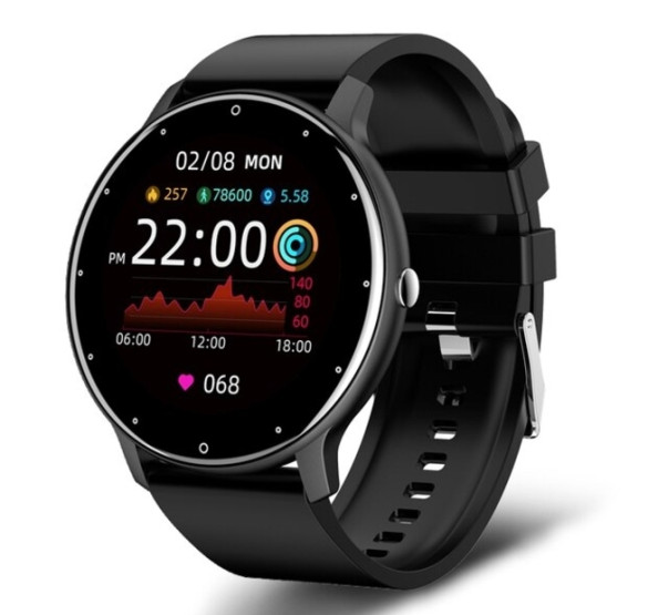 Смарт-годинник UWatch Smart Classic Steel Black 2 ремінці #12349