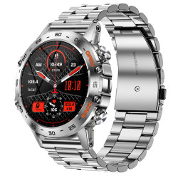 смарт-годинник smart delta k52 silver, 2 ремінці розумний годинник uwatch