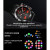 Смарт-годинник Smart Delta K52 Silver Orange, 2 ремінці розумний годинник UWatch #6513