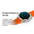 Смарт-годинник Smart Delta K52 Silver Orange, 2 ремінці розумний годинник UWatch #6503