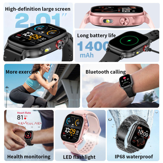 Смарт-годинник Smart Energy Sakura Pink розумний годинник UWatch #13502