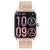 Смарт-годинник Smart Eva Gold, 2 ремінці розумний годинник UWatch #6622