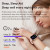Смарт-годинник Smart Eva Gold, 2 ремінці розумний годинник UWatch #6624