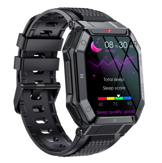 Смарт-годинник Smart Everest Black розумний годинник UWatch #6130
