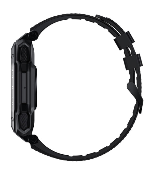 Смарт-годинник Smart Everest Black розумний годинник UWatch #6145