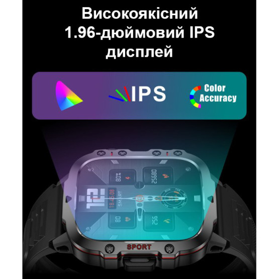 Смарт-годинник Smart Expert Nano Steel, 2 ремінці розумний годинник Lige #6588