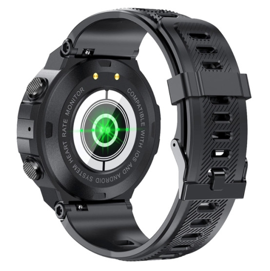 Смарт-годинник Smart Extreme Ultra Black розумний годинник UWatch #5999