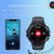 Смарт-годинник Smart Extreme Ultra Black розумний годинник UWatch #6007