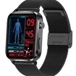 Купити смарт-годинник smart f100 black розумний годинник uwatch недорого