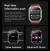 Смарт-годинник Smart Fanastic Nylon — чоловічий розумний годинник UWatch — 2 ремінці, ліхтарик, погода, секундомір, спортивні режими #10476