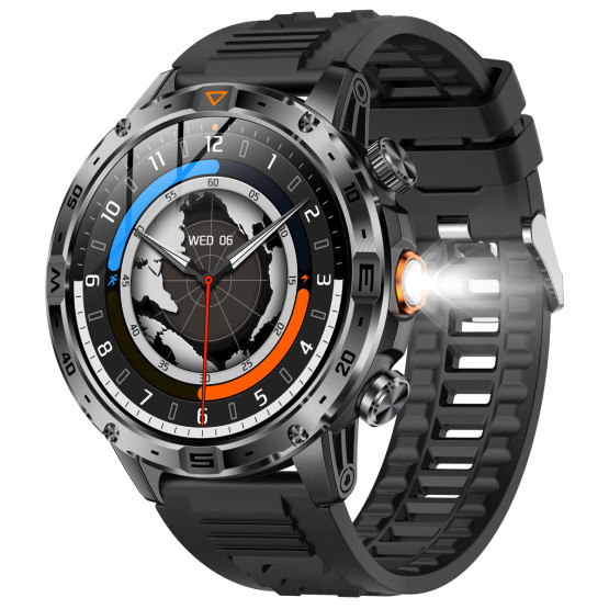 Розумний годинник Smart Fire Rubber з компасом