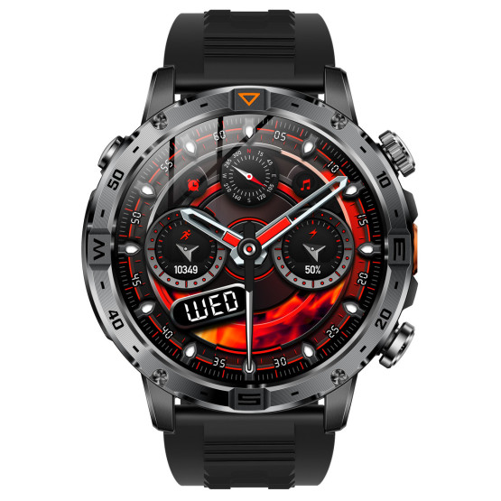 Розумний годинник Smart Fire Rubber з компасом #11226