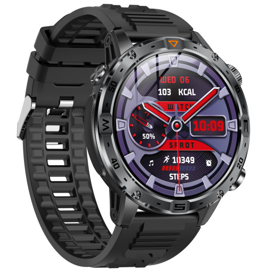 Розумний годинник Smart Fire Rubber з компасом #11227
