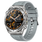 смарт-годинник smart flash rubber silver 2 ремінці розумний годинник uwatch