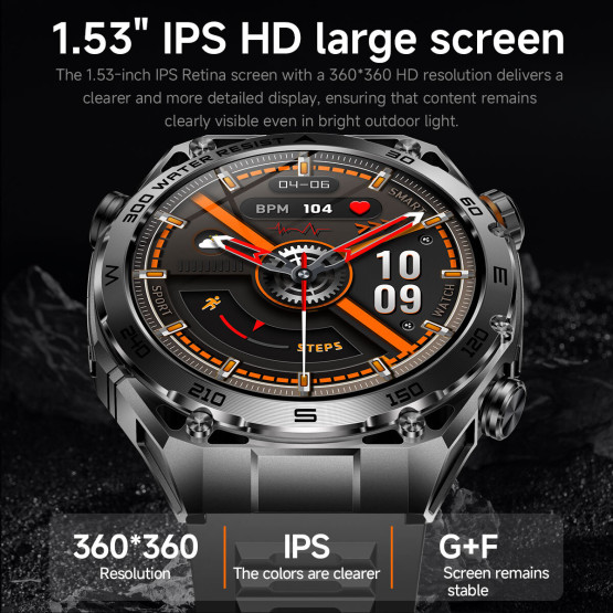 Смарт-годинник Smart Flash Rubber Silver 2 ремінці розумний годинник UWatch #13460