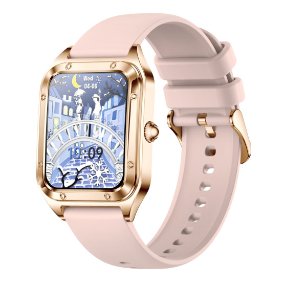 Смарт-годинник Smart Flower Rubber, 2 ремінці розумний годинник UWatch #6574