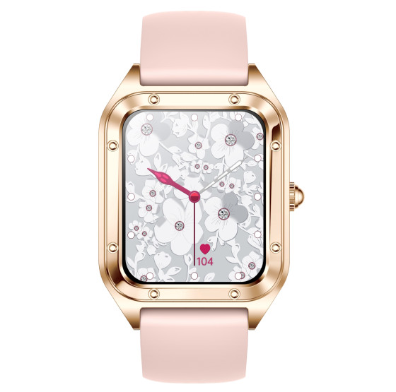 Смарт-годинник Smart Flower Rubber, 2 ремінці розумний годинник UWatch #6576