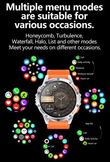 Смарт-годинник Smart GPS Max Black, 2 ремінці розумний годинник UWatch #7446