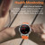 Смарт-годинник Smart GPS Max Black, 2 ремінці розумний годинник UWatch #7448