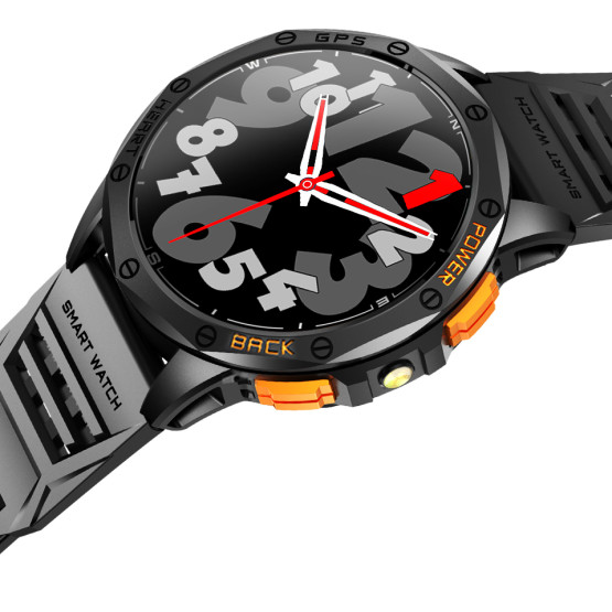Смарт-годинник Smart GPS Max Black, 2 ремінці розумний годинник UWatch #7433