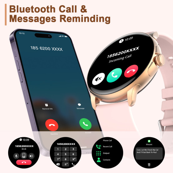 Смарт-годинник Smart Holiday Black Rubber, 2 ремінці розумний годинник UWatch #6841