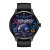 Смарт-годинник Smart Holiday Black Rubber, 2 ремінці розумний годинник UWatch #6828