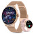 Смарт-годинник Smart Holiday Gold Steel, 2 ремінці розумний годинник UWatch
