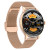 Смарт-годинник Smart Holiday Gold Steel, 2 ремінці розумний годинник UWatch #6885