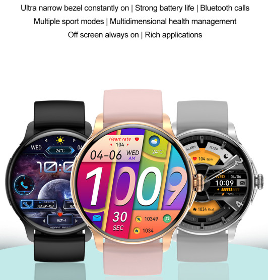 Смарт-годинник Smart Holiday Gold Steel, 2 ремінці розумний годинник UWatch #6898
