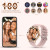 Смарт-годинник Smart Holiday Gold Steel, 2 ремінці розумний годинник UWatch #6888