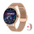 Смарт-годинник Smart Holiday Gold Steel, 2 ремінці розумний годинник UWatch #6891