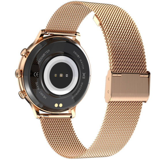 Смарт-годинник Smart IQ Girl Gold розумний годинник UWatch #6245