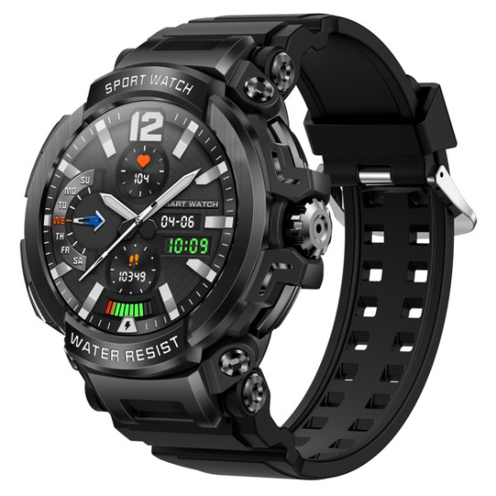 Смарт-годинник Smart Kador Black розумний годинник UWatch