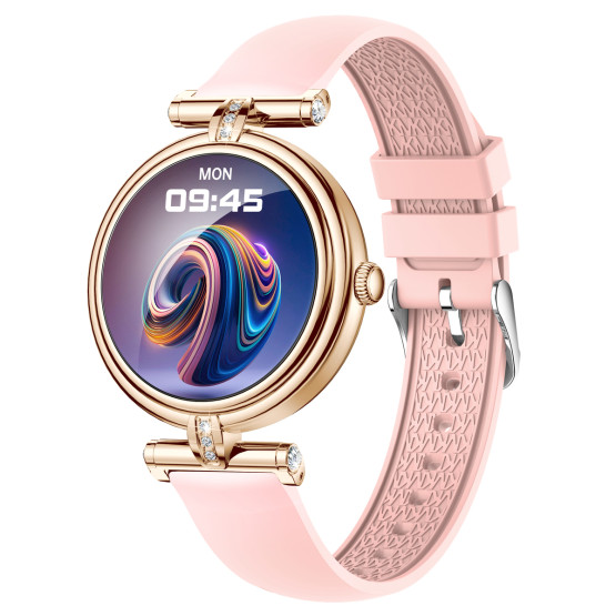 Смарт-годинник Smart Leila Rubber, 2 ремінці розумний годинник UWatch