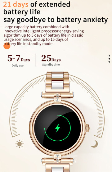 Смарт-годинник Smart Leila Rubber, 2 ремінці розумний годинник UWatch #7137
