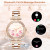 Смарт-годинник Smart Leila Rubber, 2 ремінці розумний годинник UWatch #7132