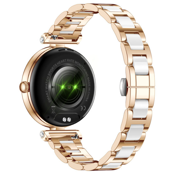 Смарт-годинник Smart Leila Steel, 2 ремінці розумний годинник UWatch #7118