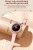 Смарт-годинник Smart Leila Steel, 2 ремінці розумний годинник UWatch #7121