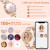 Смарт-годинник Smart Leila Steel, 2 ремінці розумний годинник UWatch #7105