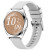 Смарт-годинник Smart Love Pro Silver Rubber, 2 ремінці розумний годинник UWatch #9592