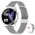 Смарт-годинник Smart Love Pro Silver Steel, 2 ремінці розумний годинник UWatch