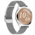 Смарт-годинник Smart Love Pro Silver Steel, 2 ремінці розумний годинник UWatch #9572