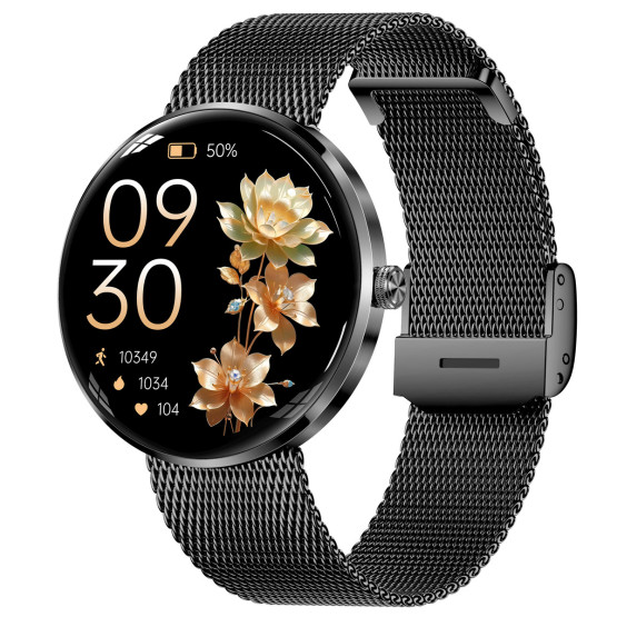 Смарт-годинник Smart Luna Black UWatch 2 ремінці