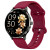 Смарт-годинник Smart Luna Cherry Rubber 3 ремінці розумний годинник UWatch