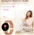 Смарт-годинник Smart Luna Cherry Rubber 3 ремінці розумний годинник UWatch #13422