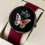 Смарт-годинник Smart Luna Cherry Rubber 3 ремінці розумний годинник UWatch #13423