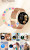 Смарт-годинник Smart Luna Rubber Black UWatch 2 ремінці #12764